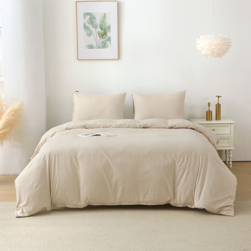 Duvet Cover Set 3 Piece Bedding with Pillow Shams Comforter Not Included