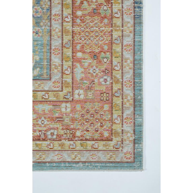 Momeni Traditional Runner Area Rug, Blue, 2'3 X 7' Runner