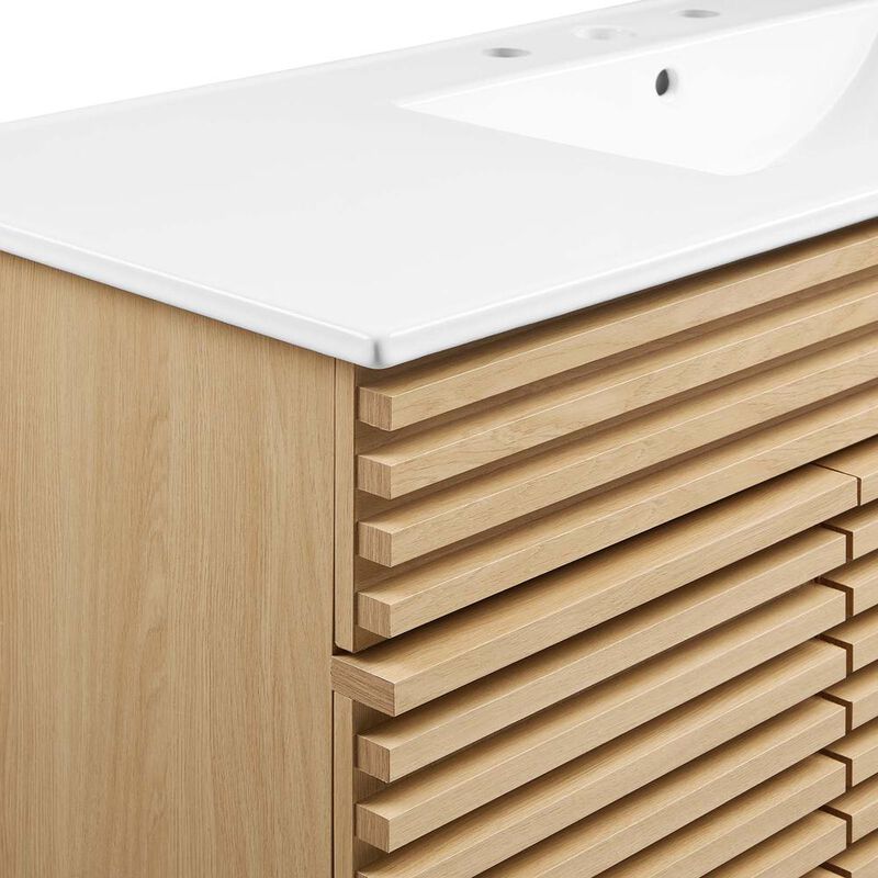 Modway Render 48 Single Sink Bathroom Vanity