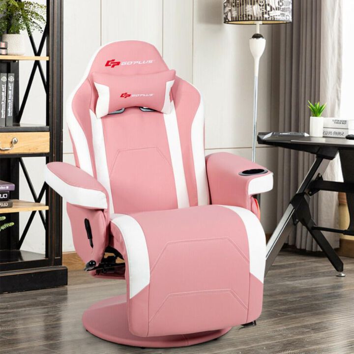 Hivvago Ergonomic High Back Massage Gaming Chair with Pillow