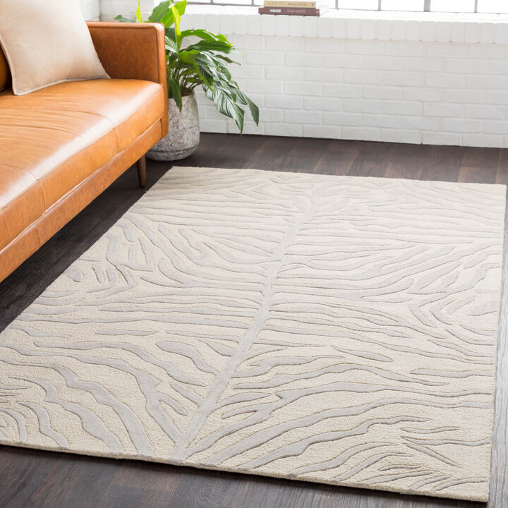 Pollack AWPL-2232 4' x 6' Gray Rug