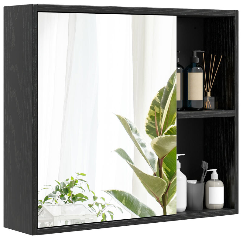 Bathroom Medicine Cabinet with Single Mirror Door