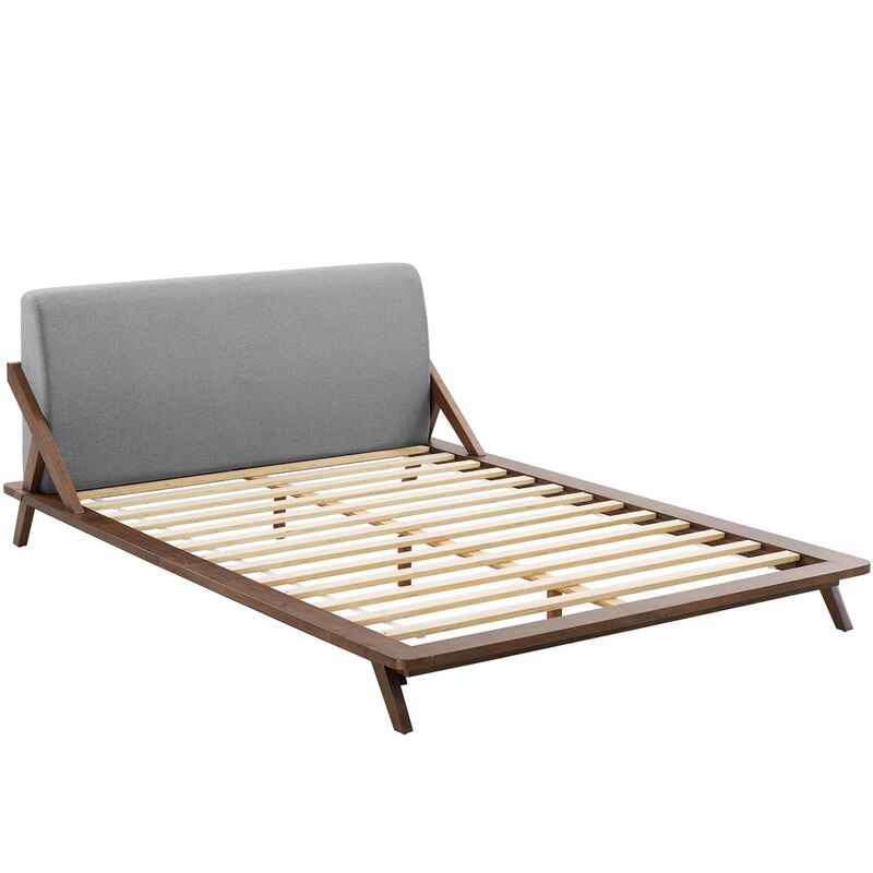 Modway - Luella Queen Upholstered Fabric Platform Bed