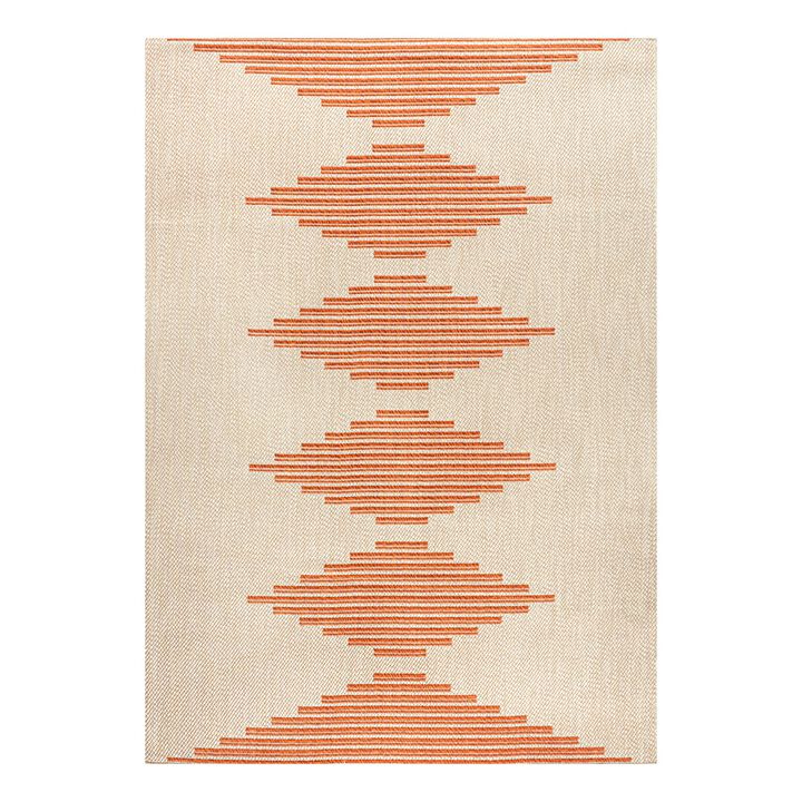 Vinales Diamond Stripe Indoor/Outdoor Area Rug