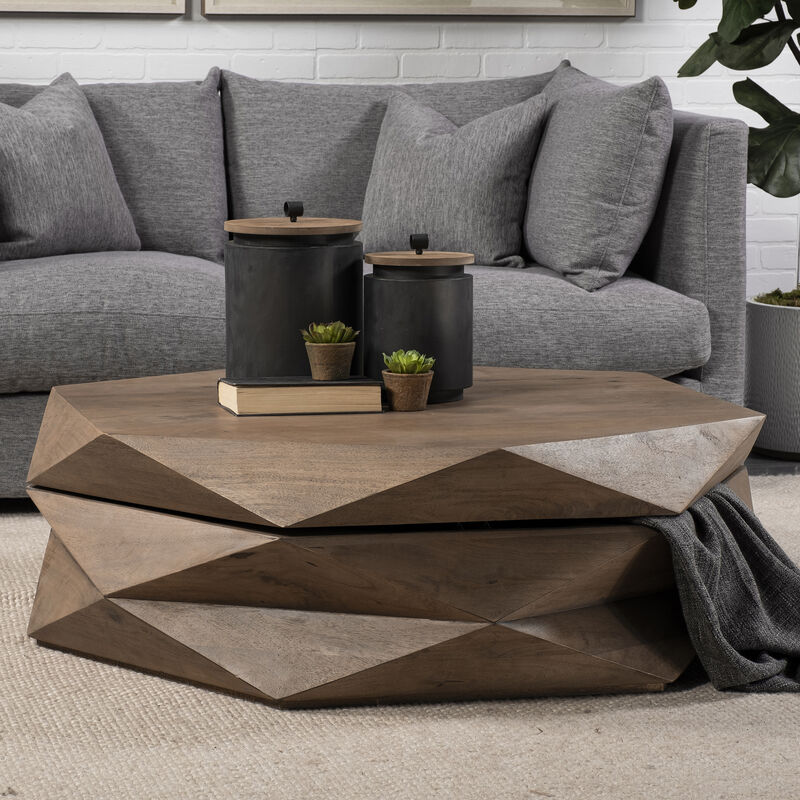 Arreto 48" Brown Coffee Table