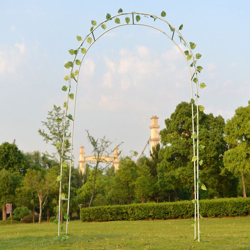 Garden Arch Trellis Adjustable Arbor for Climbing Plants & Outdoor Landscaping Decor