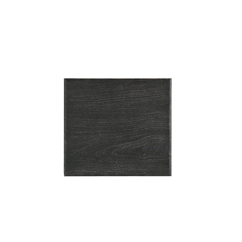 Taran Designs Eldris Carved Solid Wood End Table
