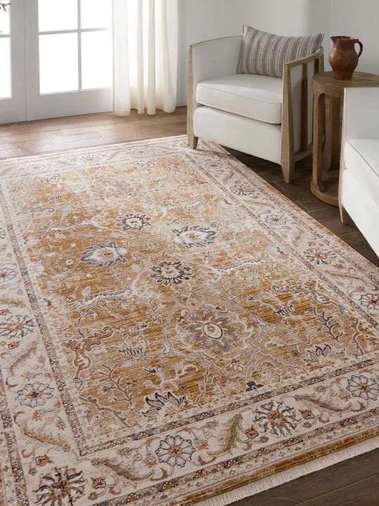 Zefira Romano Tan/Taupe 5' x 8' Rug