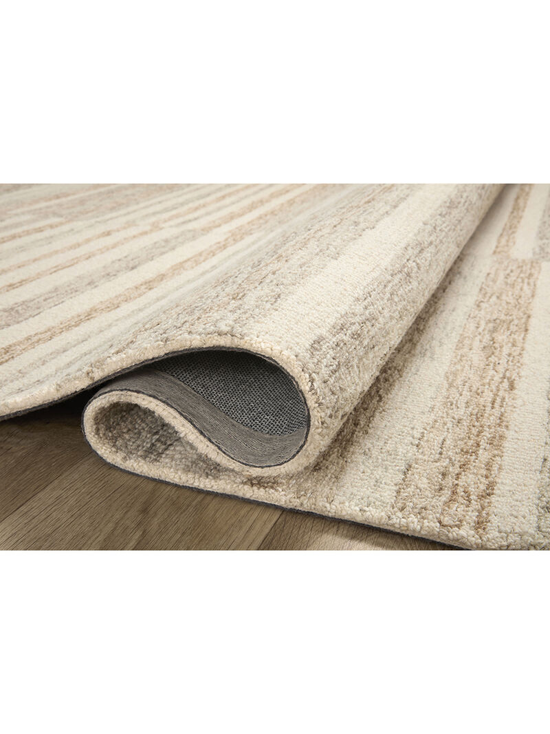 Chris CHR03 Ivory/Clay 3'6" x 5'6" Rug