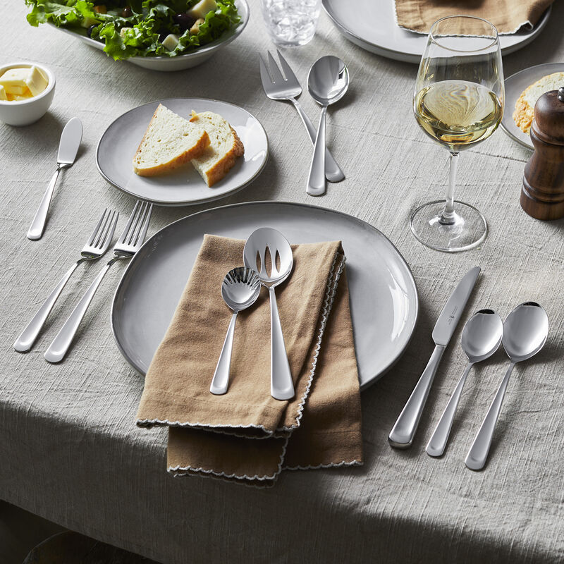 Henckels Silvano 45-pc 18/10 Stainless Steel Flatware Set