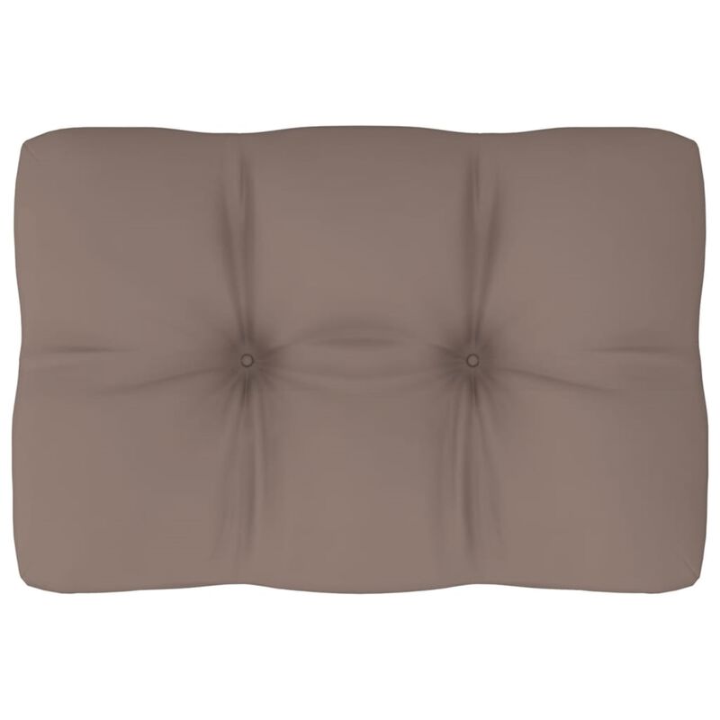vidaXL Pallet Sofa Cushion Taupe 23.6"x15.7"x4.7"