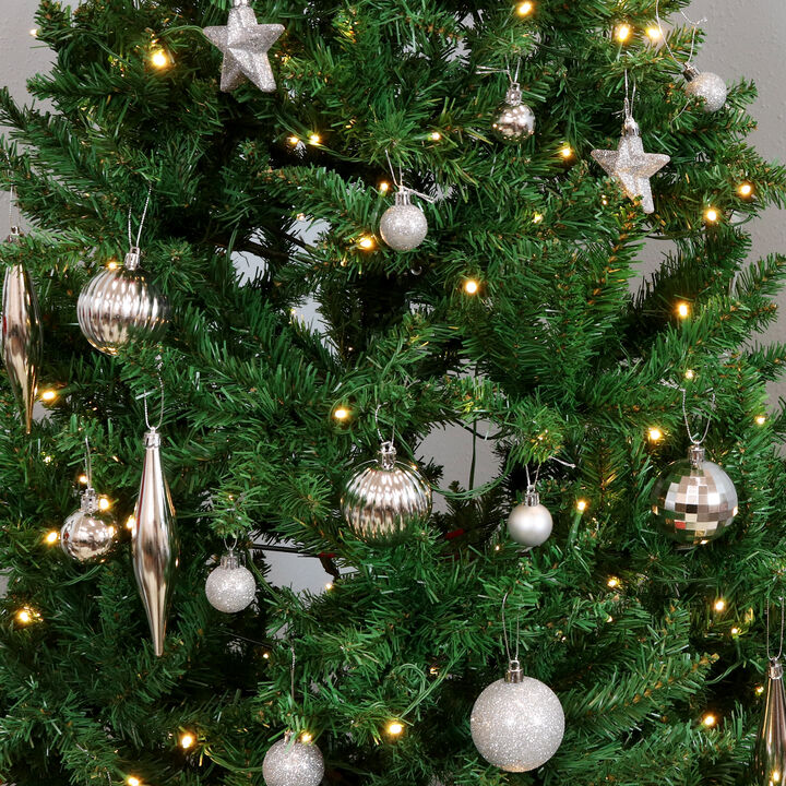 Sunnydaze 59-Count Shatterproof Christmas Ornaments
