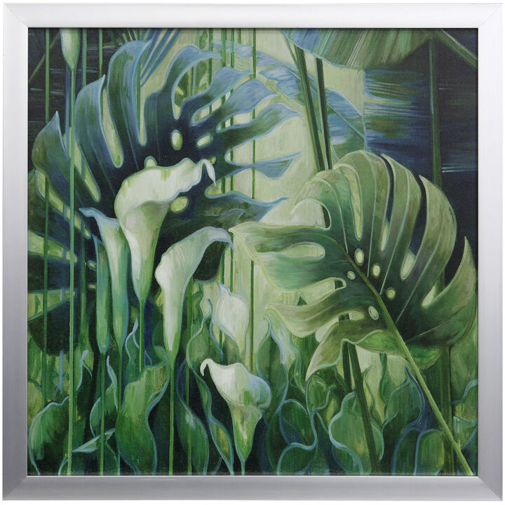 Tropical Garden Framed Print