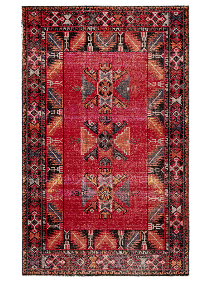 Polaris Paloma Red 7'6" x 9'6" Rug