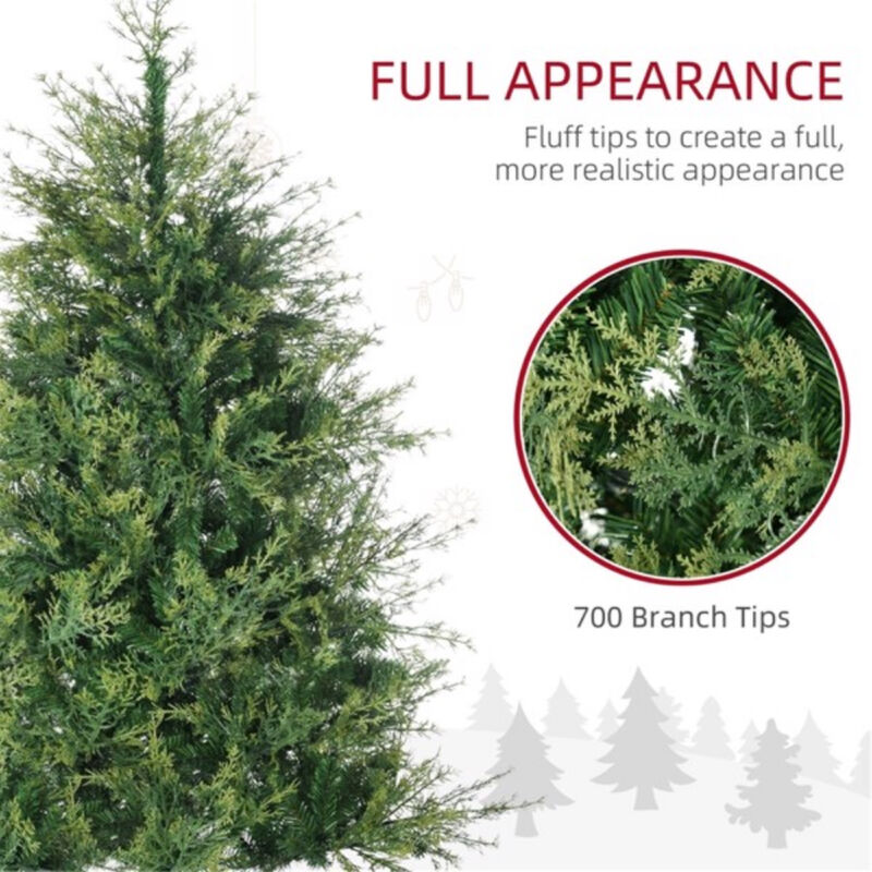 Realistic Artificial Christmas Tree for Home or Office Holiday Display