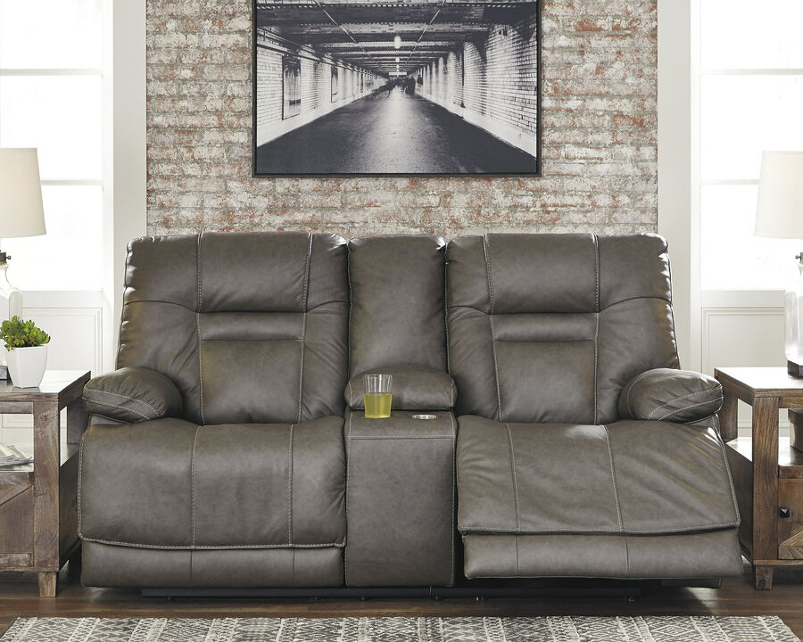 Wurstrow PWR Recline Loveseat W/Console