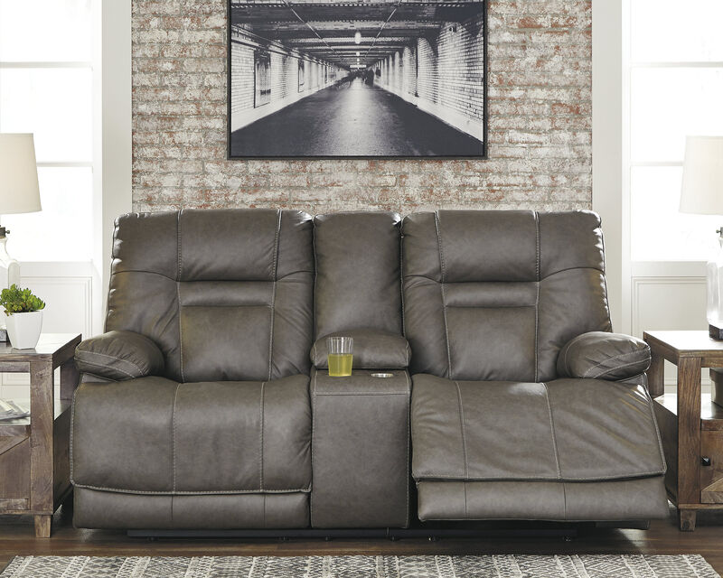 Wurstrow PWR Recline Loveseat W/Console