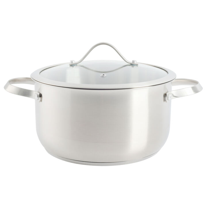 Kenmore Aiden 10 Piece Stainless Steel Cookware Set
