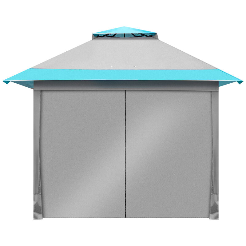 Portable Outdoor Pop-Up Canopy for Beach or Backyard Use