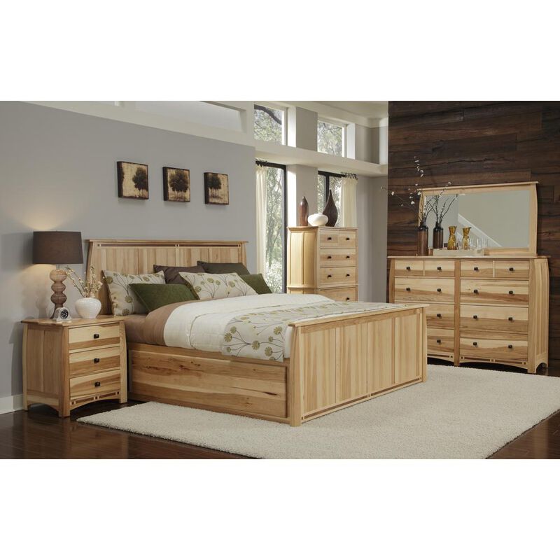 Belen Kox Natural King Storage Bed, Belen Kox