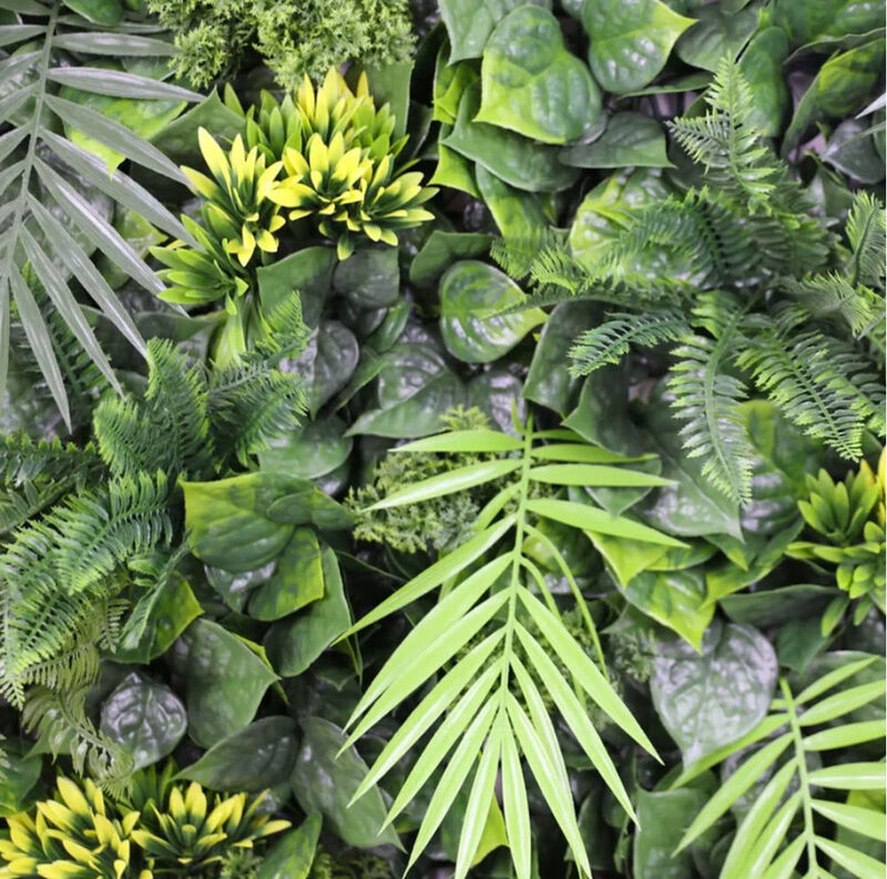 Luxury Flowering Hawaiian Sunrise Artificial Vertical Garden 40" x 40" 11SQ FT Commercial Grade UV Resistant