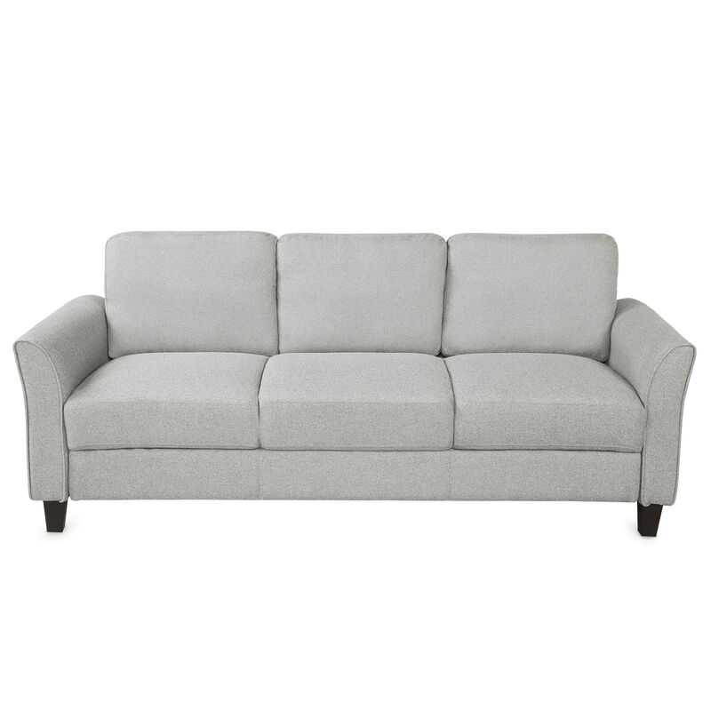 3-Seat Sofa Living Room Linen Fabric