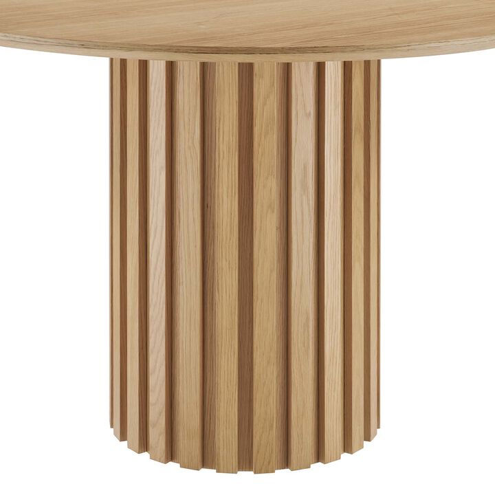 Modway - Senja 47" Round Dining Table Oak
