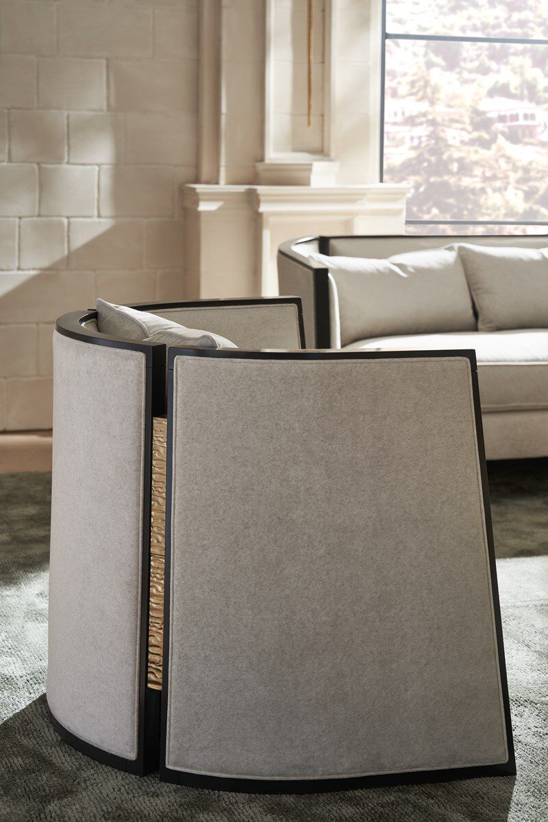 Cut Away Accent Chair