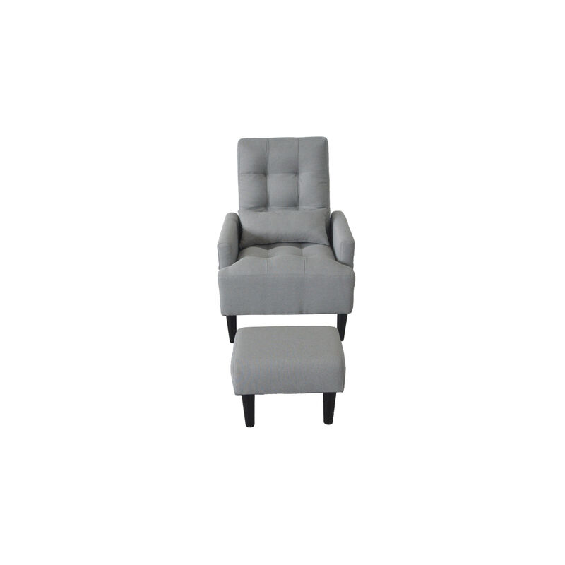Modern Living Room Leisure Sofa Chair Design Fabric Home Adjustable Cozy Soft