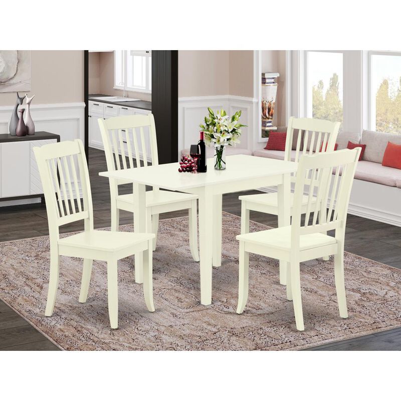 Dining Room Set Linen White