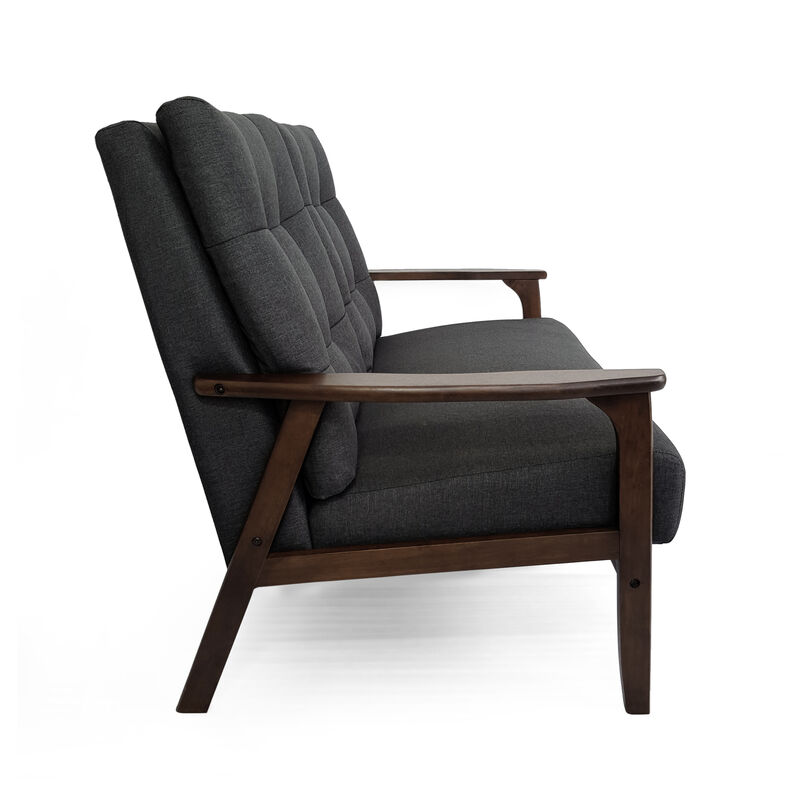 Merax Tufted Loveseat Sofa Accent Sofa