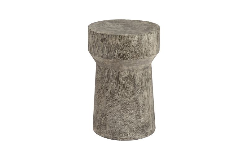 Curved Wood Thich Stool