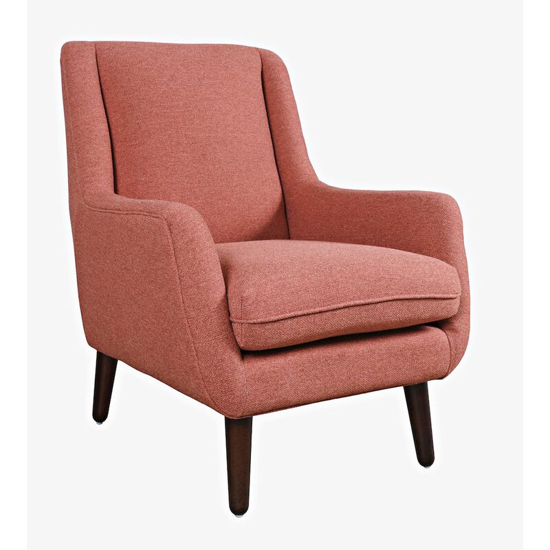 Jofran Theo Mid-Century Modern Contemporary Upholstered Accent Chair
