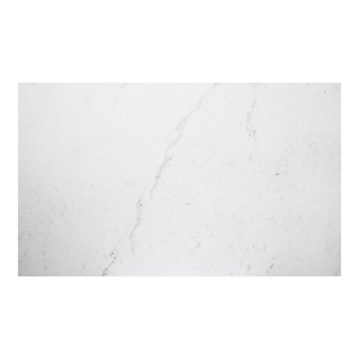 Moe�s Parson Console Table White Marble