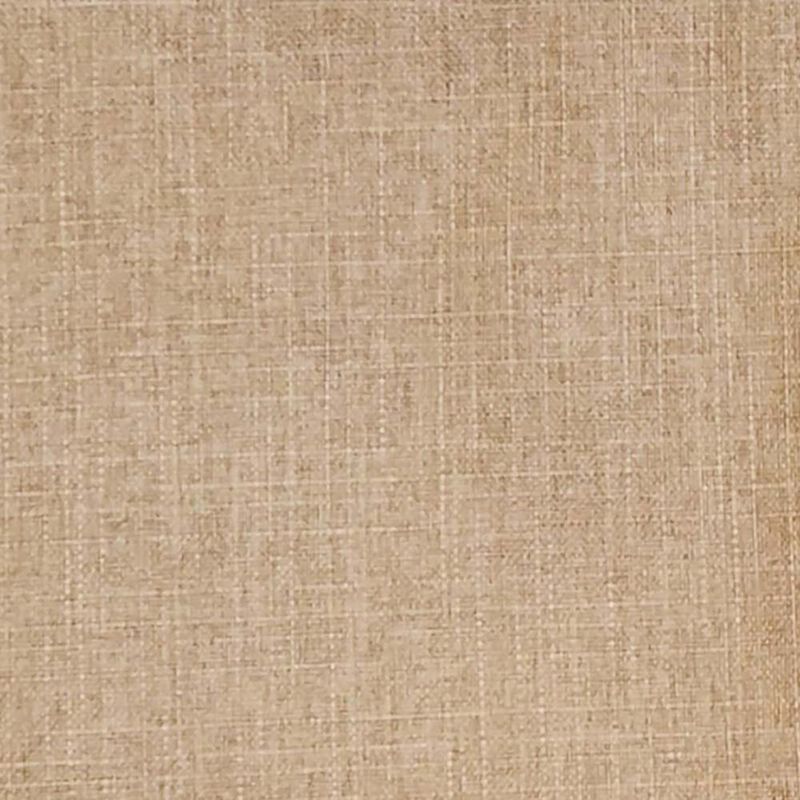RLF Home Essential Solid Color Fabric Printed R-Crosby Regal Window Treatment Valance 3" Rod Pocket 50" x 17" Wheat