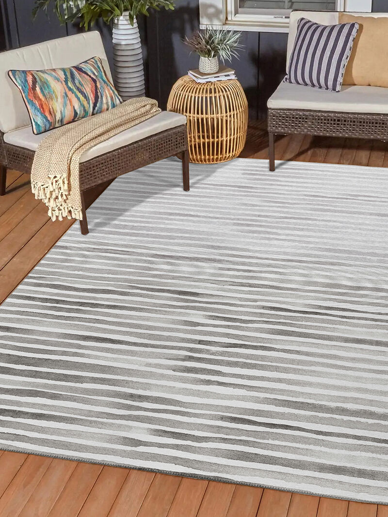 Seabreeze SZ8 Pewter 8' x 10' Rug