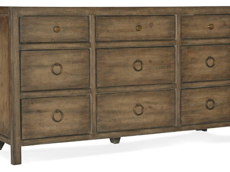 Sundance Nine-Drawer Dresser