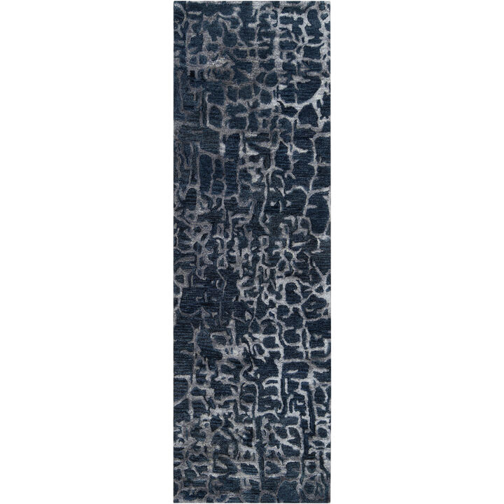 Banshee BAN-3306 6' x 9' Blue Rug