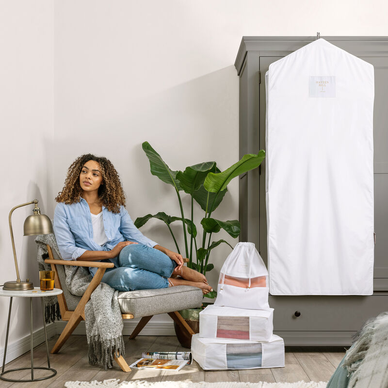 Organic Cotton Garment Storage Bag - 15" - Fits up to 4 Fine Knit Sweaters