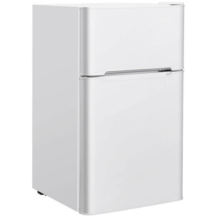 Compact Stainless Steel Refrigerator