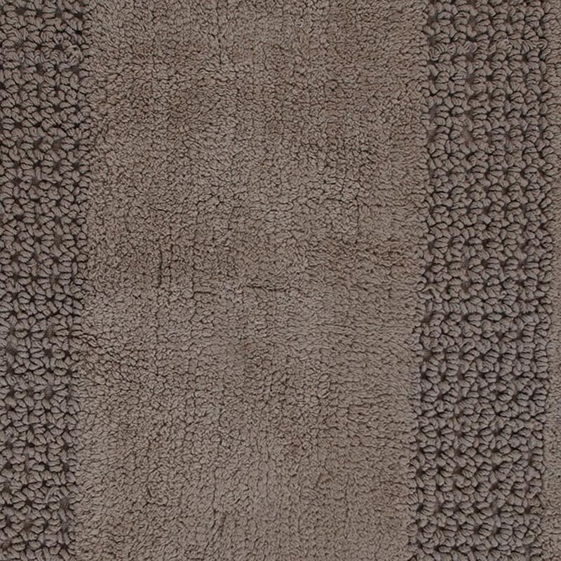 Perthshire Platinum Collection Cotton Bath Rug Racetrack Design Skid Resistant Comfortable Absorbent