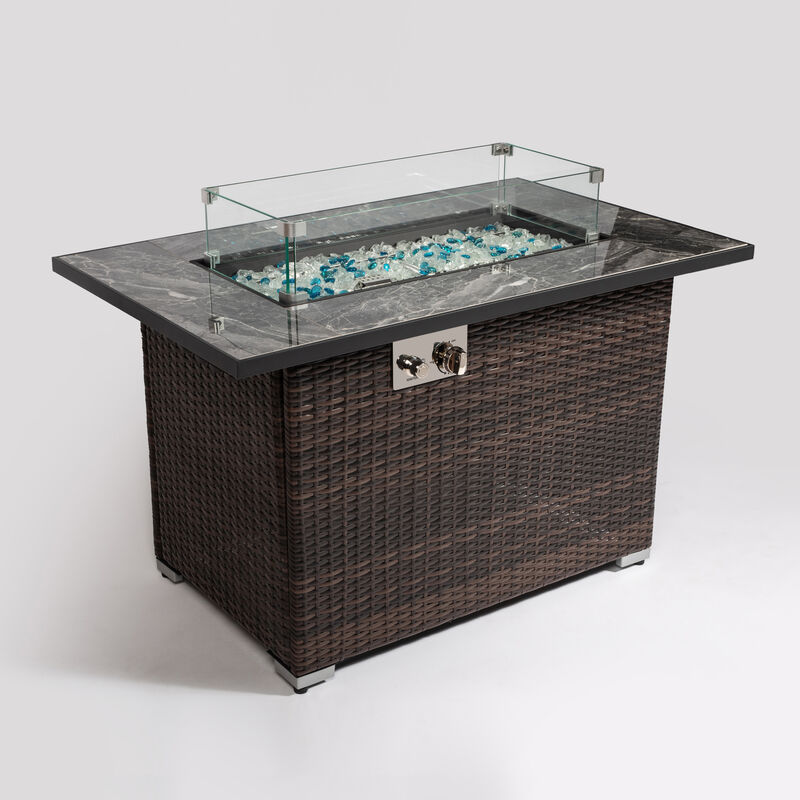 Streamdale Propane Fire Table with Ceramic Tabletop
