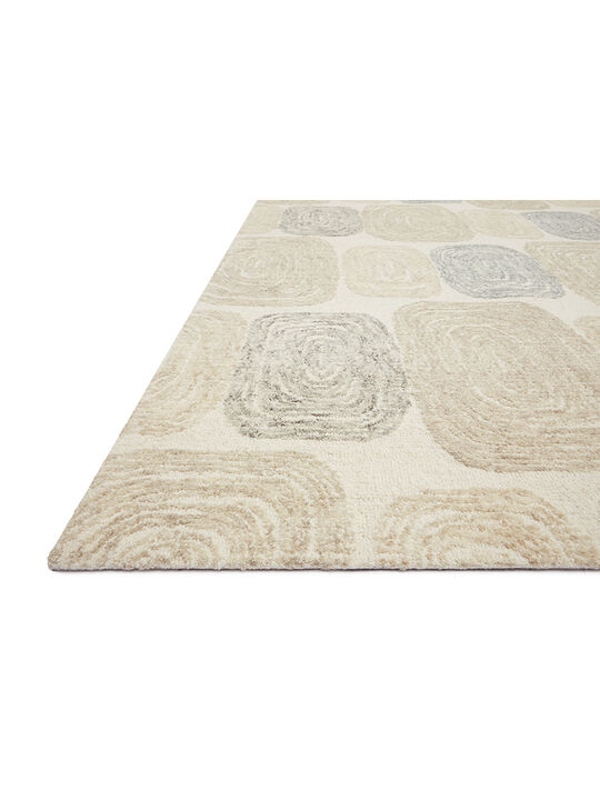 Milo MLO01 Teal/Neutral 8'6" x 12' Rug