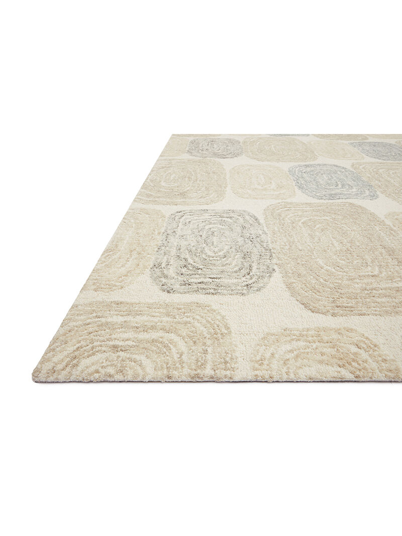 Milo MLO01 Teal/Neutral 8'6" x 12' Rug
