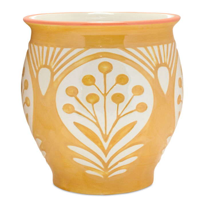 Decorative Ceramic Pot for Stylish Plant Display and Home Décor (Set of 2)