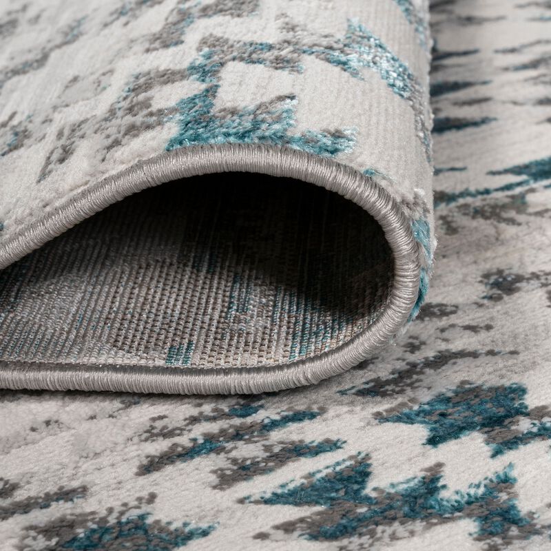 Ancient Faded Trellis Area Rug