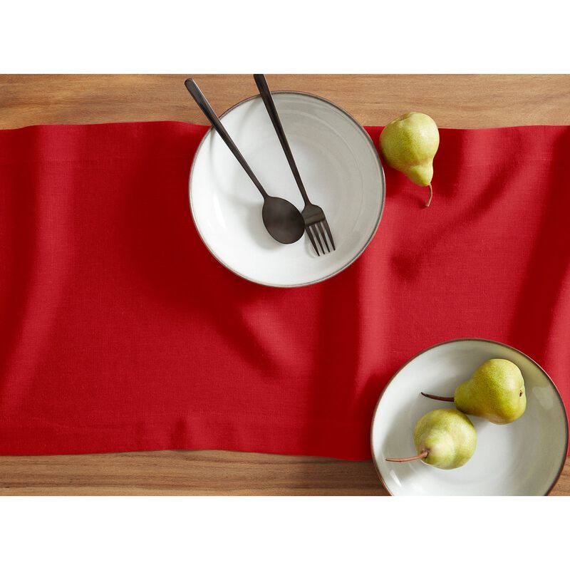 Solino Home 100% Pure Linen Table Runner | Sonoma