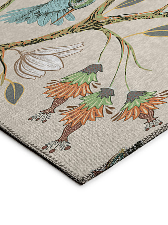 Kendall KE19 Putty 20" x 30" Rug