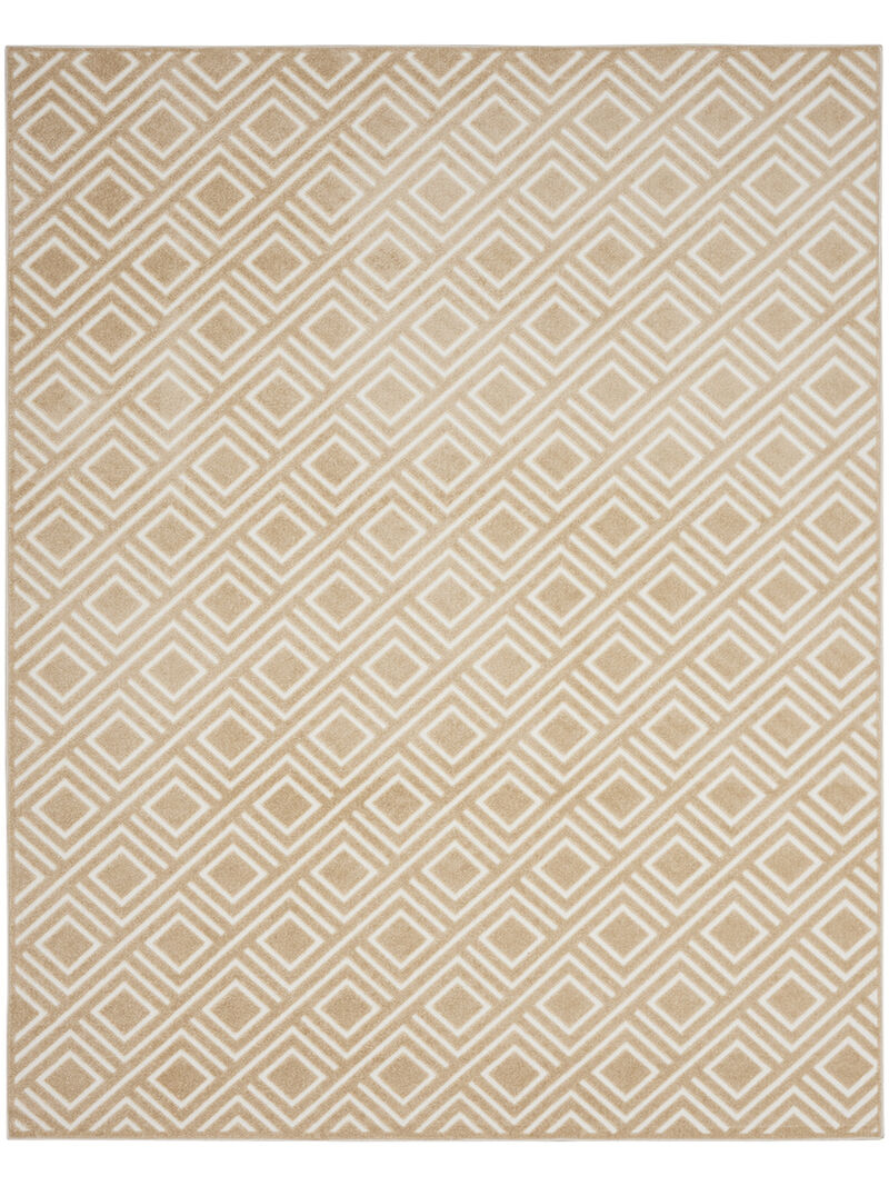 Care Free CAF03 Taupe 9'2" x 12' Rug