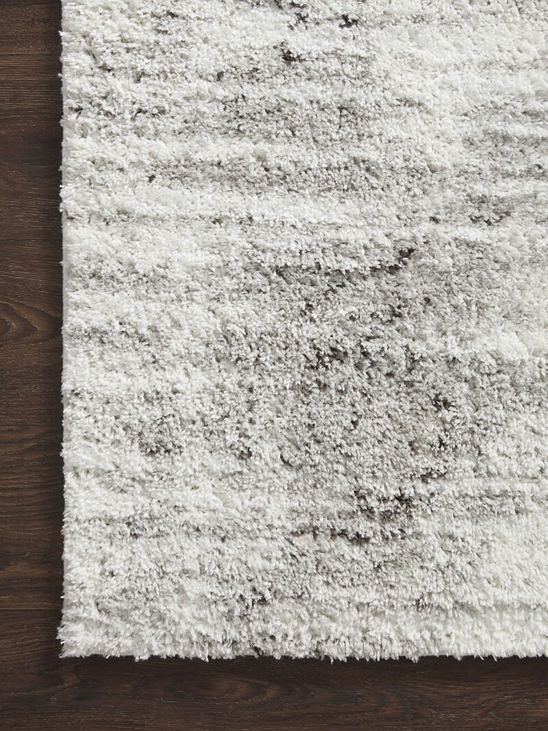 Bliss BLS07 Grey/Cream 3'11" X 6' Rug
